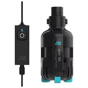 Aperture AI Axis 90: The perfect external pump for both fresh and salty aquariums. Dive into quality with AquaIllumination!