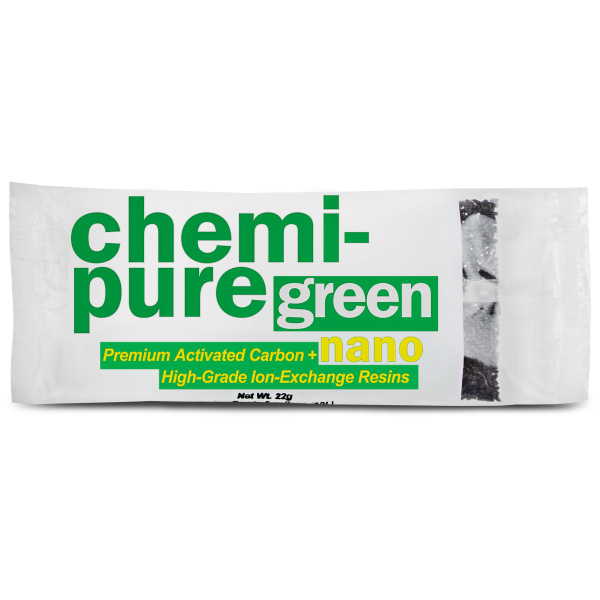 Chemi-Pure Green filter media for nano aquariums (freshwater & saltwater) - keep your aquatic friends thriving and water crystal clear!
