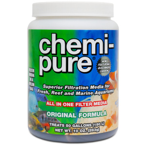 Chemi-Pure 10 oz Filter Media for fresh & salty aquariums—keeping your underwater world crystal clear and thriving!