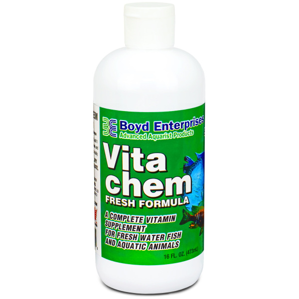 Chemipure Vita Chem Fresh 16 oz – Nutrient control for fresh and salty aquariums. Keep your aquatic friends thriving!