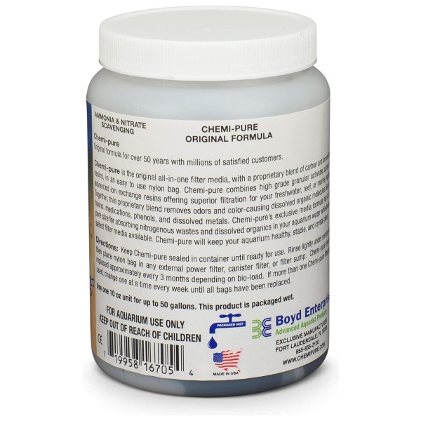 Chemi-Pure BULK 10 oz - Superior filter media for reef and freshwater aquariums