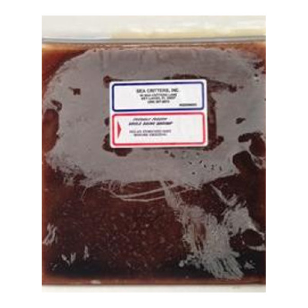 32 oz Sea Critters Brine Shrimp Flat Pack – A tasty treat for your finicky fish in both freshwater & salty seas!