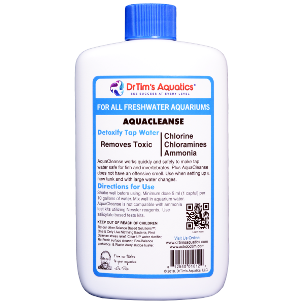 Freshwater AquaCleanse by Dr. Tim's: Eco-friendly water treatment for a clean