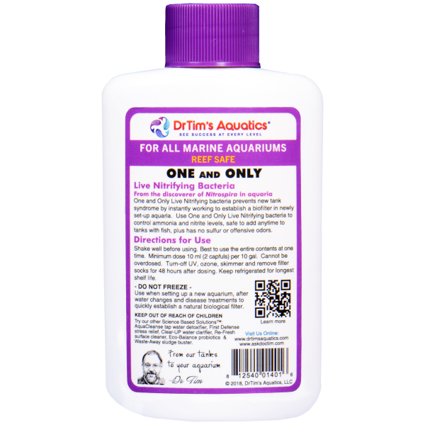 Reef One & Only by Dr. Tim's Aquatics - 4 oz cycling solution