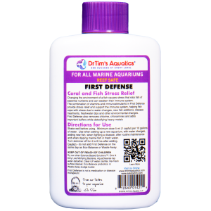 Reef First Defense by Dr. Tim's Aquatics - 4 oz of fish health magic for fresh and salty aquariums