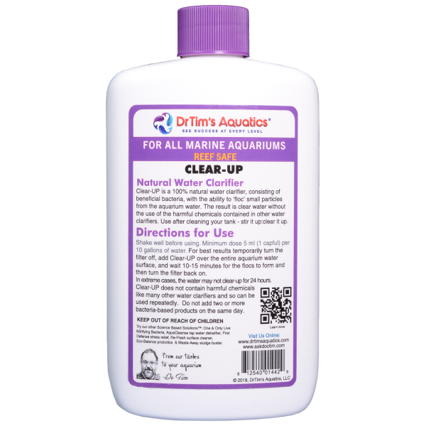 Clear-up your reef with Dr. Tim's Aquatics 8 oz cleaner