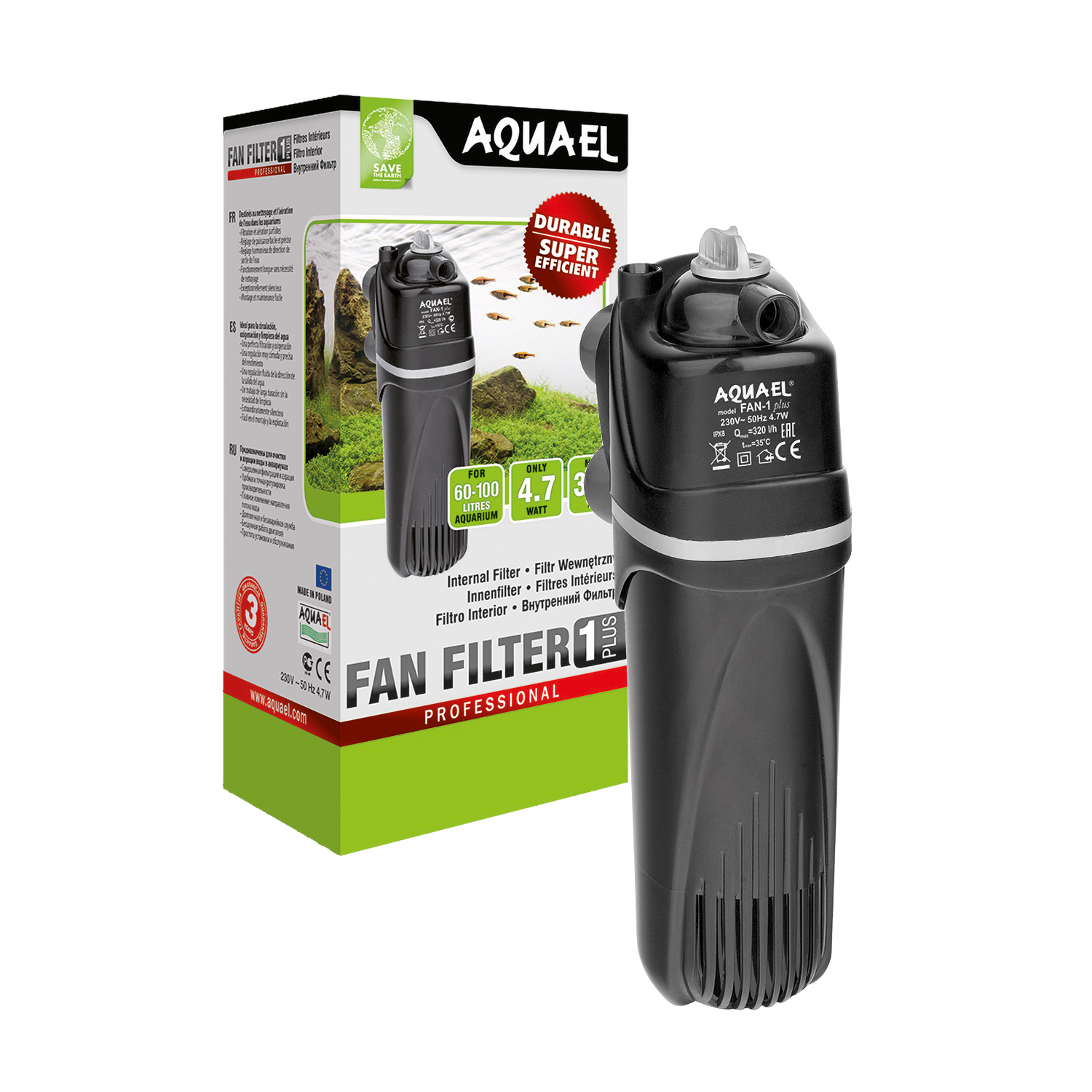 Aquael - FIlter Fan 1 plus