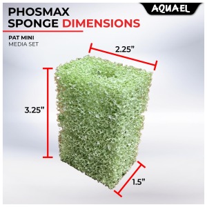 Aquael Sponge Pat Mini Phosmax
