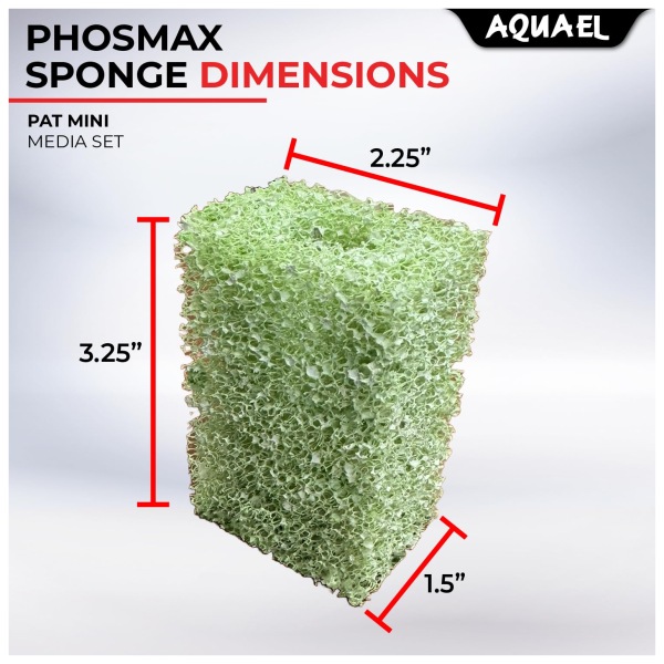 Aquael Sponge Pat Mini Phosmax