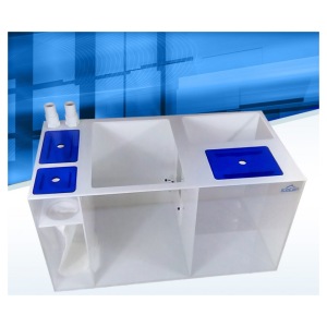 Effortlessly optimize your aquatic system with the Ice Cap Reef Sump 30 by CoralVue – perfect for efficient filtration in reef and saltwater setups!