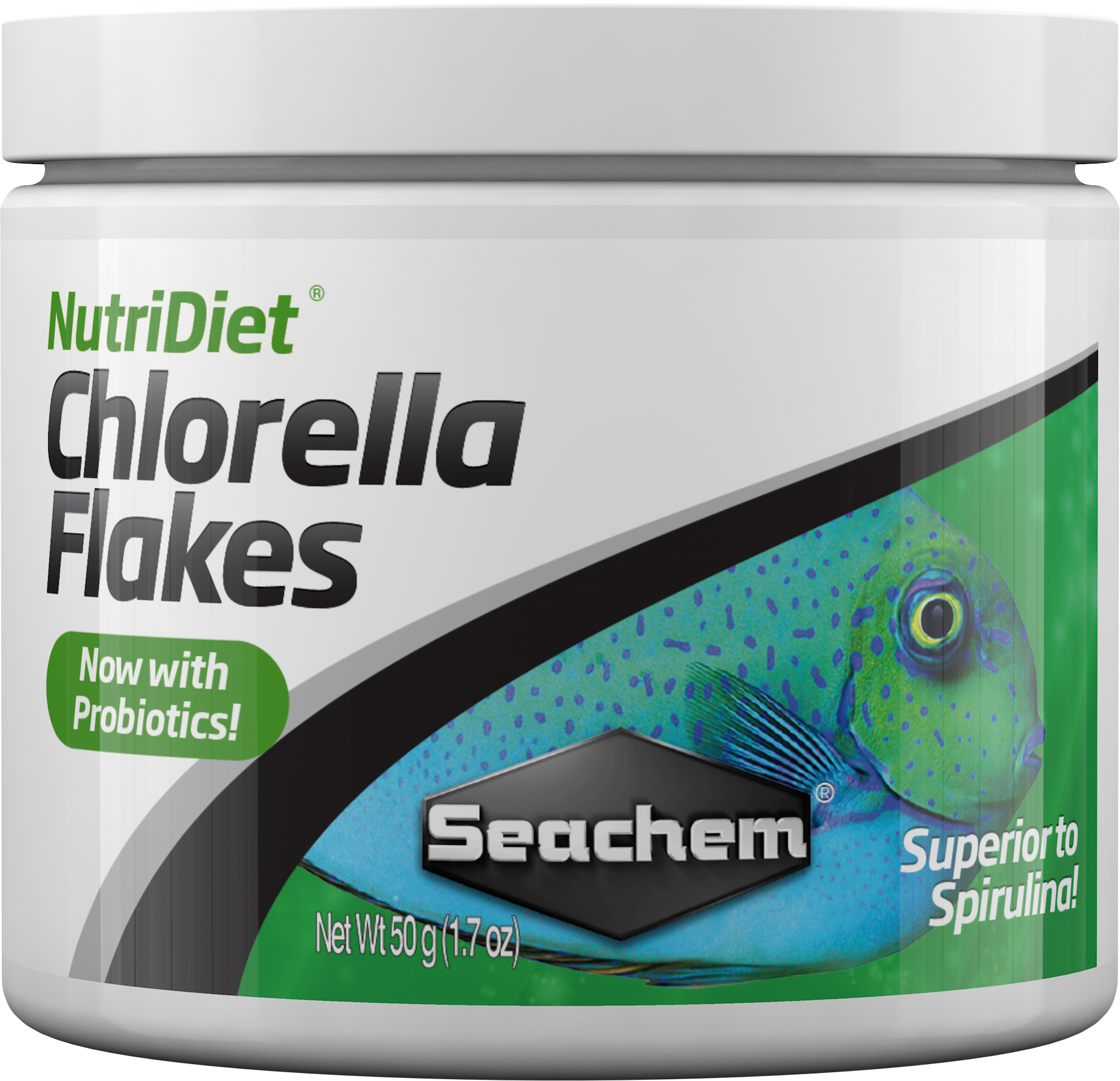 NutriDiet Chlorella Flakes w/Probiotics - Image 2