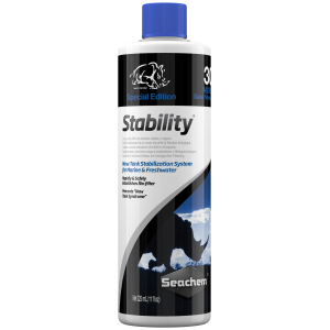 Seachem Stability Bonus 325 ml - Kickstart your aquarium cycling with this beneficial bacteria for fresh and salty aquatic life!