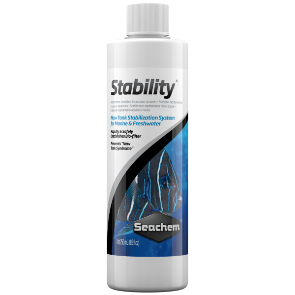 Seachem Stability 250 ml for Freshwater Aquariums - Boost your aquatic life with this essential cycling support!