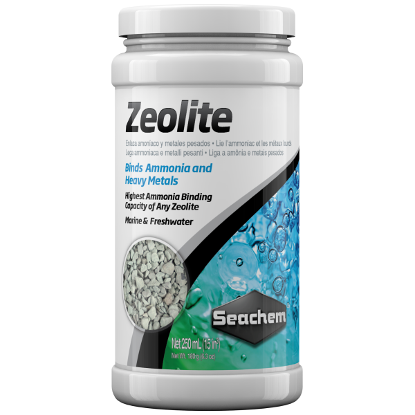 Seachem Zeolite 250 ml - Premium filter media for fresh and salty aquariums