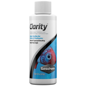 Seachem Clarity 100ml for Freshwater Aquariums - Clear your tank and let aquatic life shine!