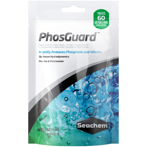 Seachem PhosGuard 100 ml - Your go-to plant care solution for vibrant freshwater and saltwater aquariums!