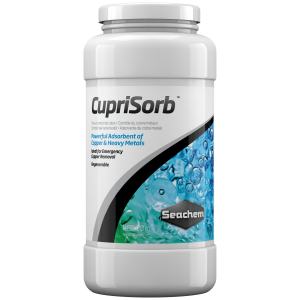 Seachem CupriSorb 500 ml for sparkling freshwater and saltwater aquariums – keep your aquatic friends safe and happy!