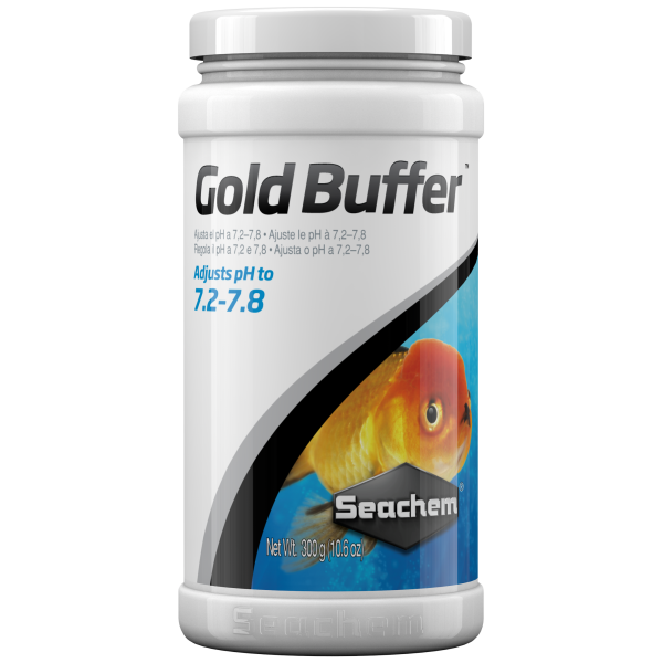 Seachem Gold Buffer 300g - Maintain Fresh & Salty Tank Safety Seachem Gold Buffer 300 g - Essential cleaning & maintenance for happy