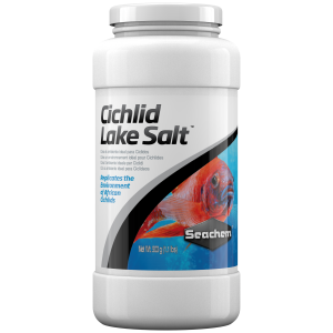 Seachem Cichlid Lake Salt 500g - Essential cleaning supply for vibrant freshwater aquariums