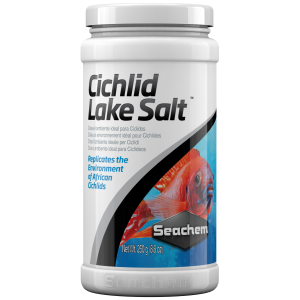 Seachem Cichlid Lake Salt 250 g - Essential for vibrant freshwater tanks