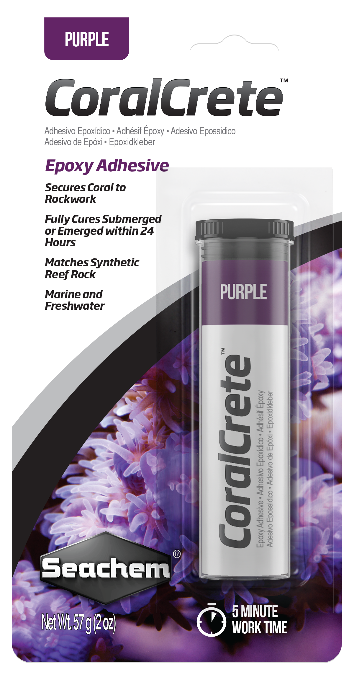 Coral Crete Purple