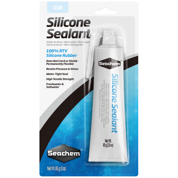 Seachem Silicone Sealant/Adhesive 80g - Clear