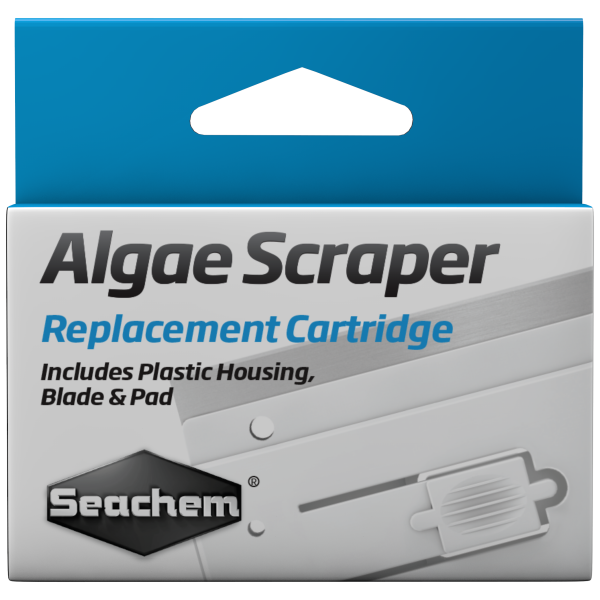 Seachem Algae Scraper Replacement Cartridge for Freshwater Aquariums – keep your tank clean and thriving with this essential maintenance buddy!