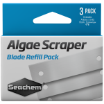 Seachem Algae Scraper Replacement Blades – 3 pack for Freshwater Aquariums