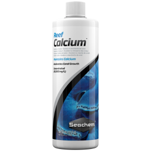 Seachem Reef Calcium 500 ml - Perfect for fresh and salty aquariums! Keep your coral thriving with this essential maintenance solution.