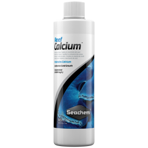 Fresh and salty Seachem Reef Calcium 250 ml for vibrant aquarium maintenance delights aquatic enthusiasts!
