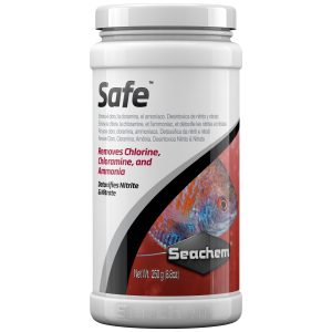 Seachem Safe 250g - Your go-to solution for fresh and salty aquarium maintenance! Make every drop count in your aquatic world!