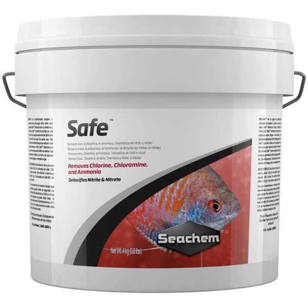 Seachem Safe 500 g – Your go-to for clean and clear aquariums! Perfect for maintaining both fresh and salty waters.