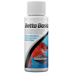 Seachem Betta Basics 60 ml for freshwater aquariums—your bettas' best buddy for a vibrant aquatic life!