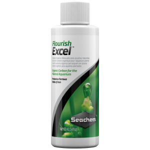 Seachem Flourish Excel 100ml - Boost your aquatic plant growth with this liquid CO2 supplement for fresh and salty aquariums!