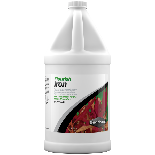Seachem Flourish Iron 1 gallon - Boost your freshwater plants with this essential fertilizer for vibrant aquatic life!