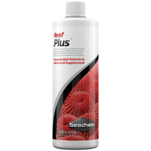 Seachem Reef Plus 500 ml for Freshwater & Saltwater Aquariums – Boost vibrant aquatic life with this essential aquarium maintenance aid!