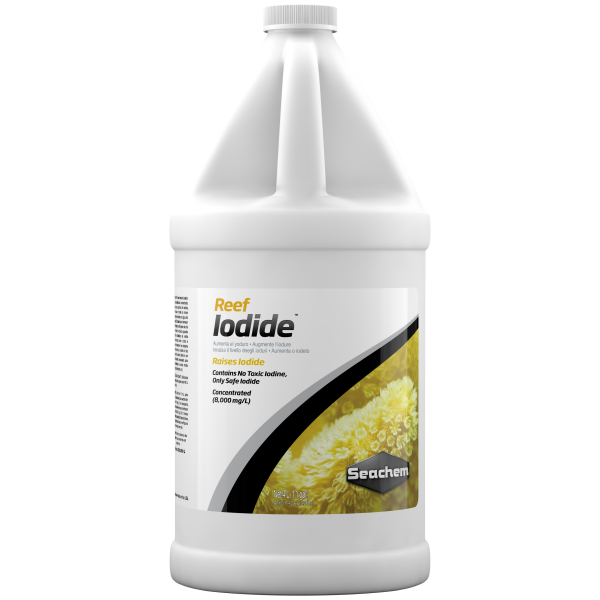 Seachem Reef Iodide 4L - Essential aquarium maintenance for vibrant freshwater and saltwater tanks!