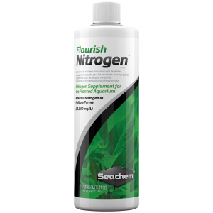 Seachem Flourish Nitrogen 500 ml - Boost your freshwater plants for vibrant aquatic life! Perfect for your aquarium care.