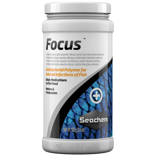 Seachem Focus 100g - Freshwater additive for vibrant aquatic life; perfect for maintaining happy fish!