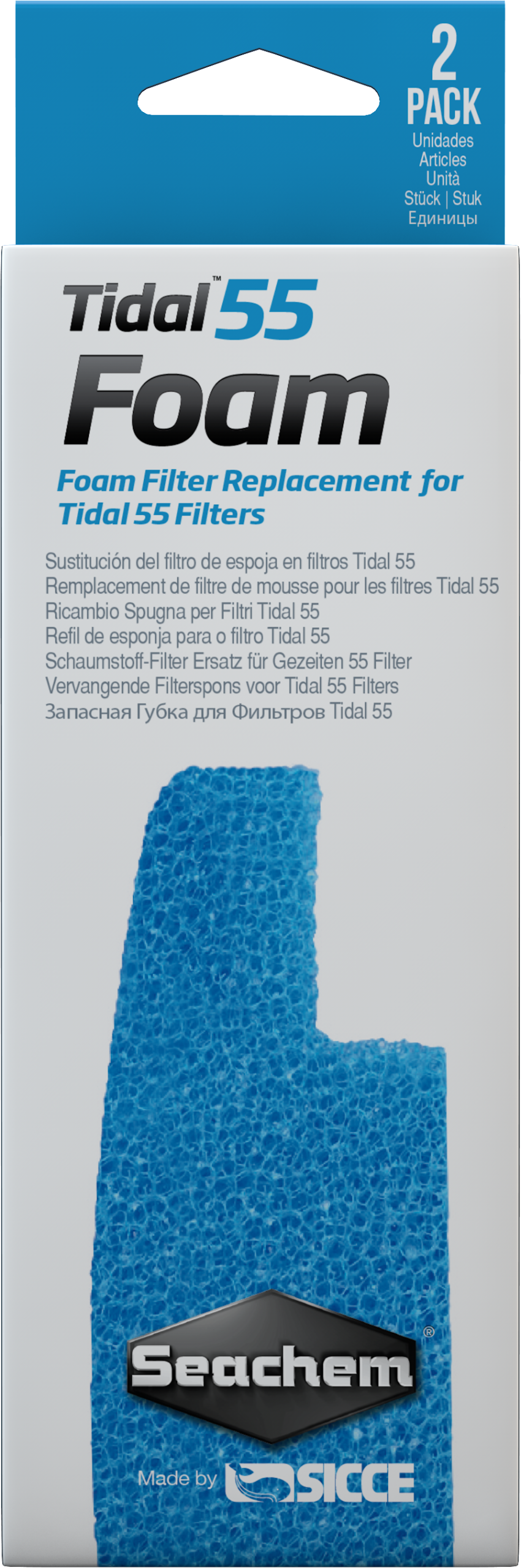 Seachem - Tidal 55 Foam - 2 pack