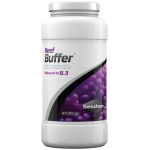 Seachem Reef Buffer 500 g for balanced freshwater and saltwater aquariums—boost your aquatic life with this essential additive!