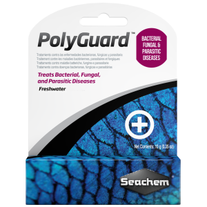 Seachem PolyGuard 10g for freshwater aquariums - your aquatic ally for healthy