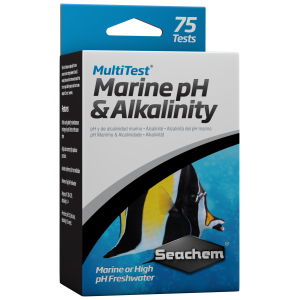 Seachem MultiTest: pH & Alkalinity 75 tests - Essential for fresh & salty aquariums to ensure vibrant aquatic life!