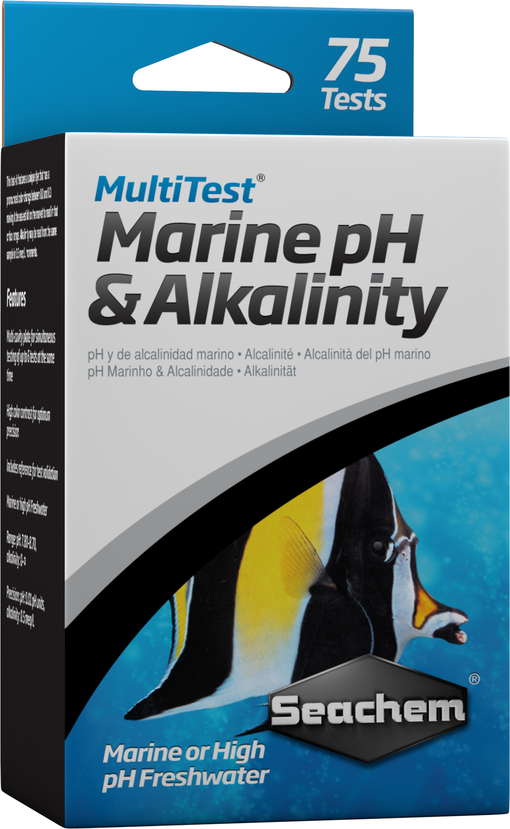 Seachem MultiTest - pH & Alkalinity - 75 tests