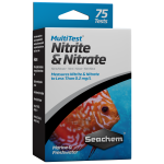 Seachem MultiTest: Nitrite & Nitrate 75 Tests - Essential for Freshwater and Saltwater Aquariums! Dive into vibrant aquatic health!