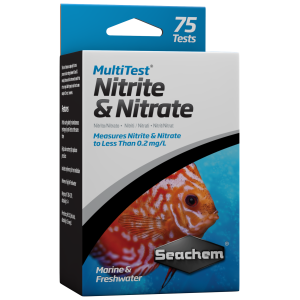 Seachem MultiTest: Nitrite & Nitrate 75 Tests - Essential for Freshwater and Saltwater Aquariums! Dive into vibrant aquatic health!