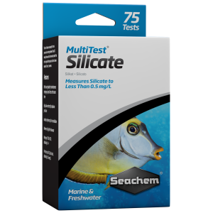 Seachem MultiTest: Silicate 75 mL - Perfect for sparkling aquariums! Essential additive for clear