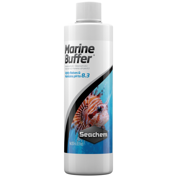 Seachem Liquid Marine Buffer 250 ml - Essential additive for vibrant aquatic life in saltwater aquariums!