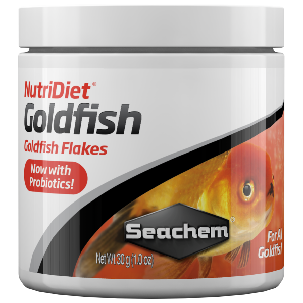 Seachem NutriDiet Goldfish Flakes 1 oz – Fresh food for happy goldfish in your freshwater aquarium!