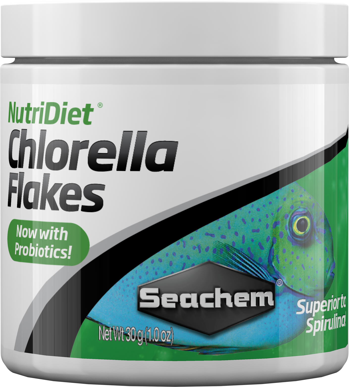 NutriDiet Chlorella Flakes w/Probiotics
